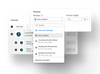 The shipping interface shows the default packaging options for each product. 