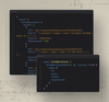 Multiple code editors where the developer is running a bulk import. 